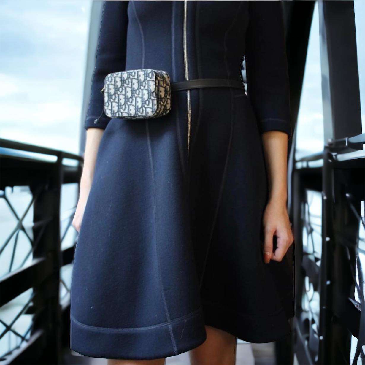 Sac ceinture Christian Dior oblique – Image 2