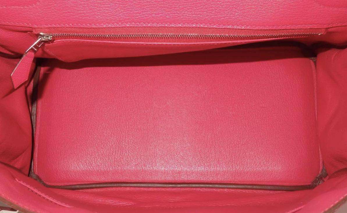 Sac Hermès Birkin 30 Rose Jaipur – Image 13
