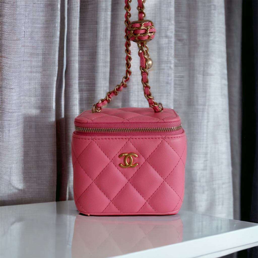 Sac Chanel mini rose – Image 2