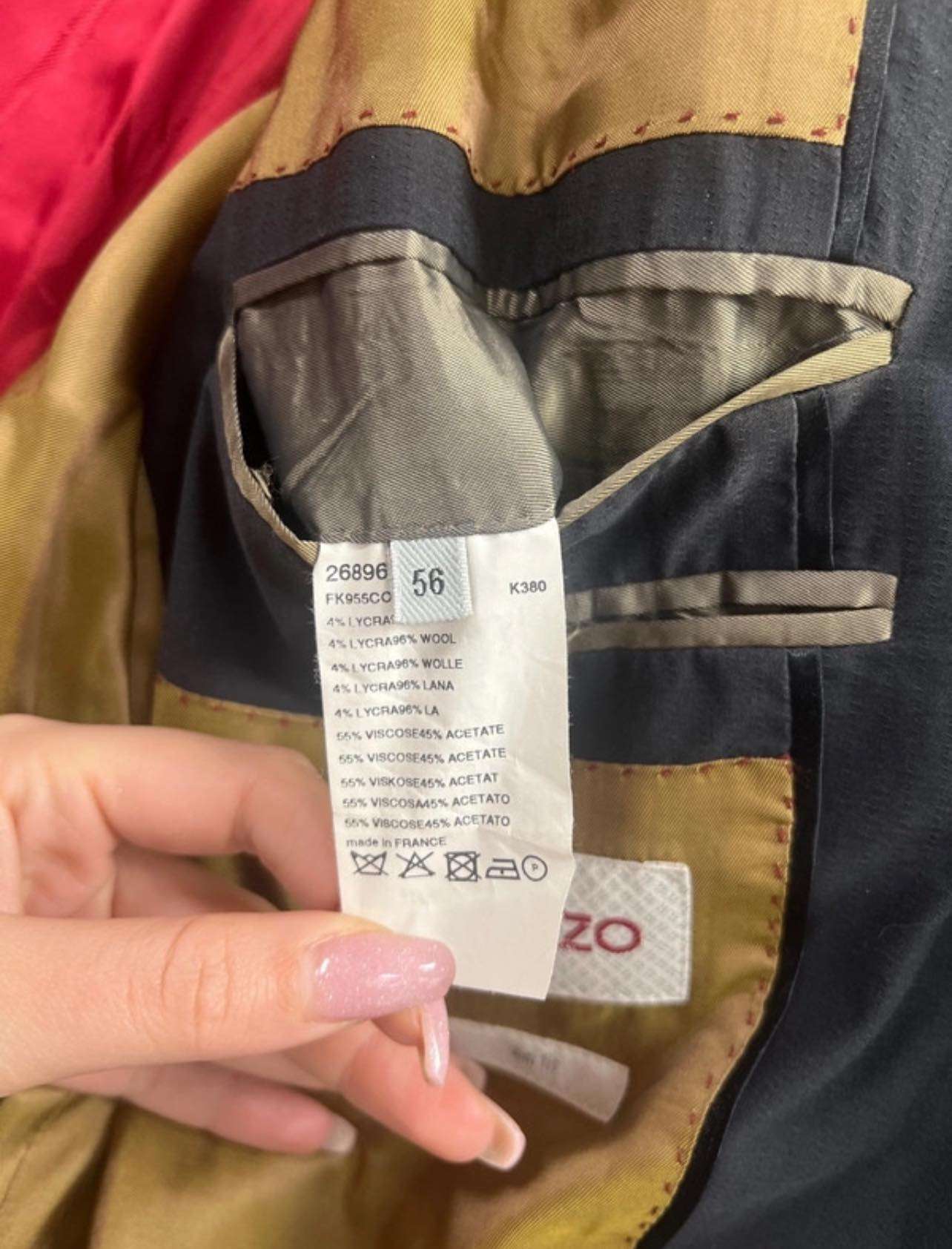 Blazer t.56 Kenzo bicolore – Image 6