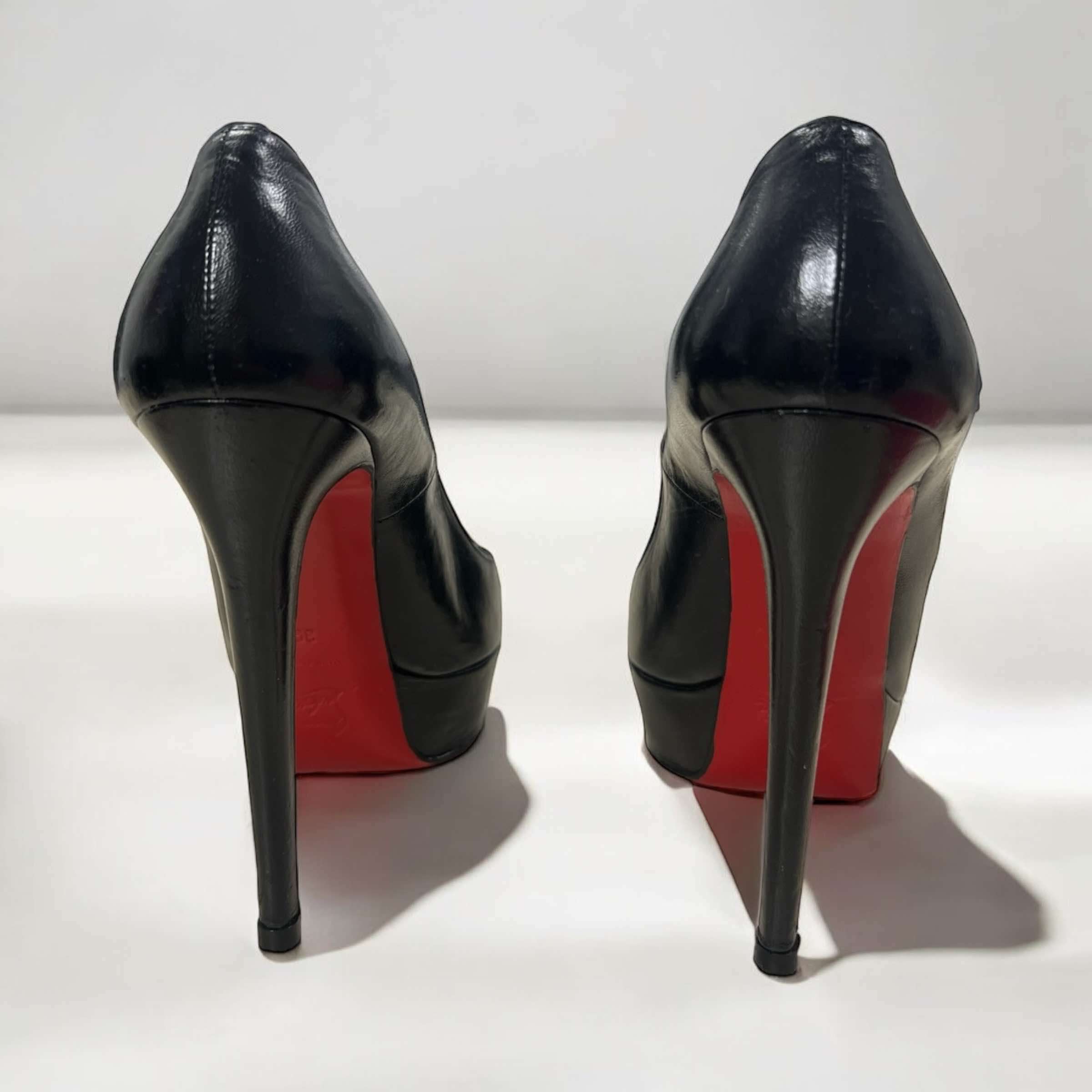 Escarpins Christian Louboutin t.39 black – Image 5