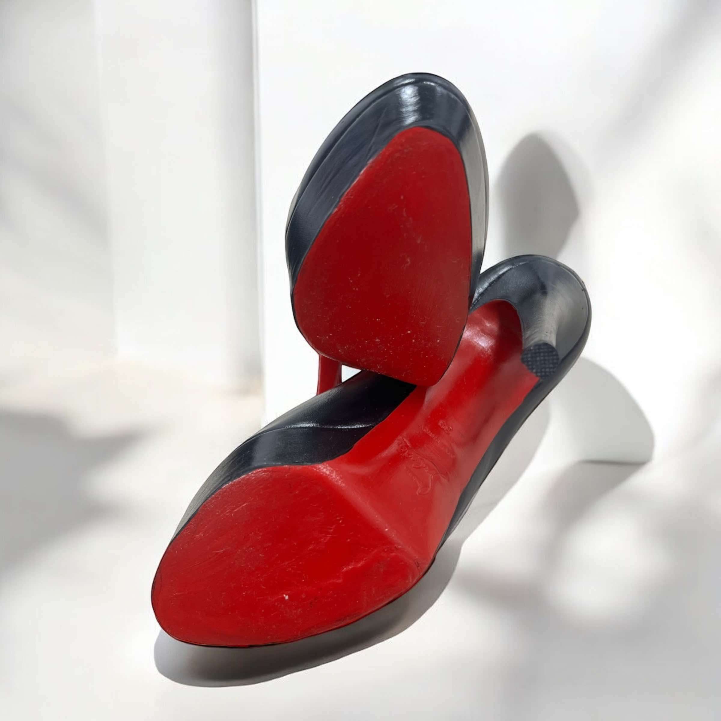 Escarpins Christian Louboutin t.39 black – Image 6