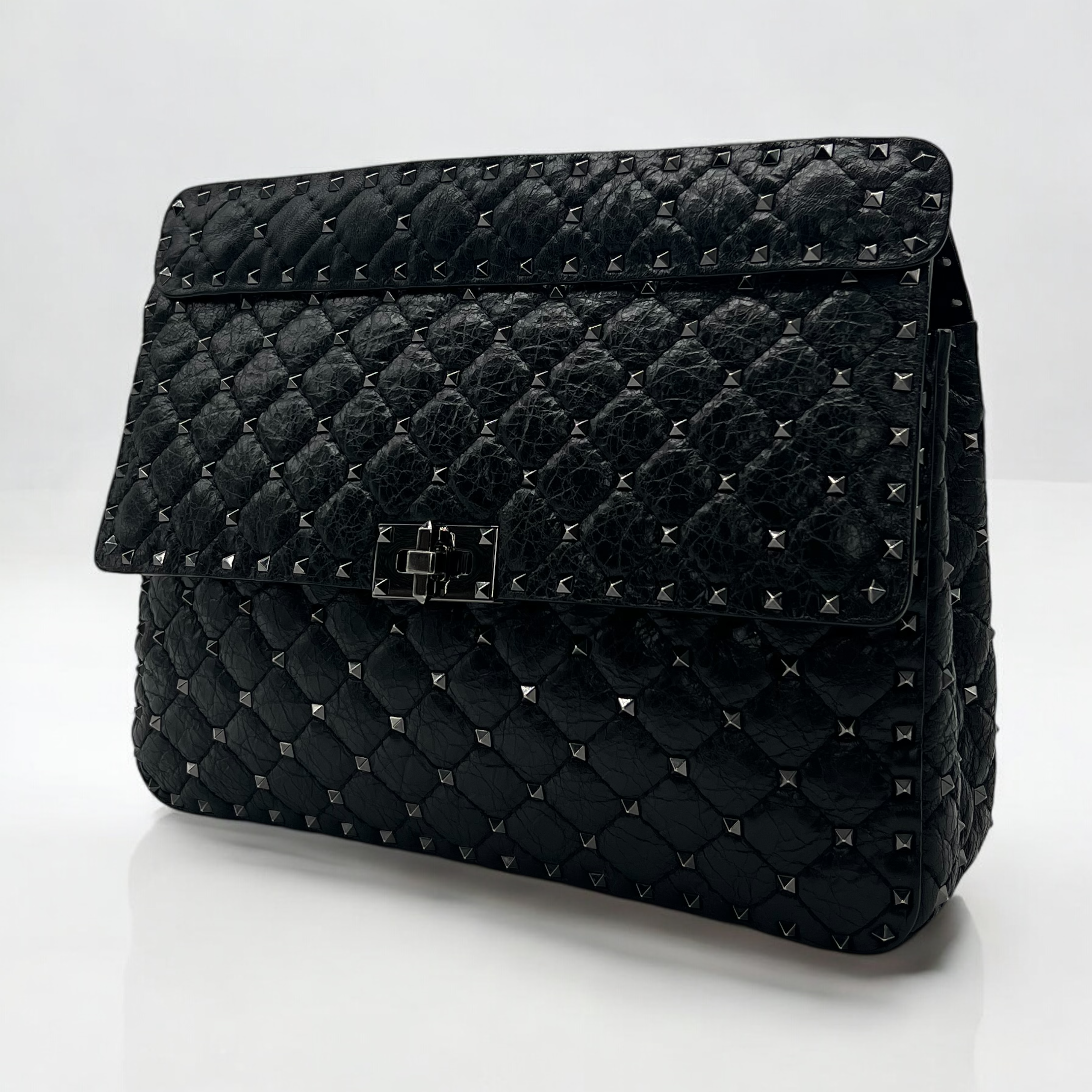 Sac bandoulière Rockstud Valentino GM noir – Image 4