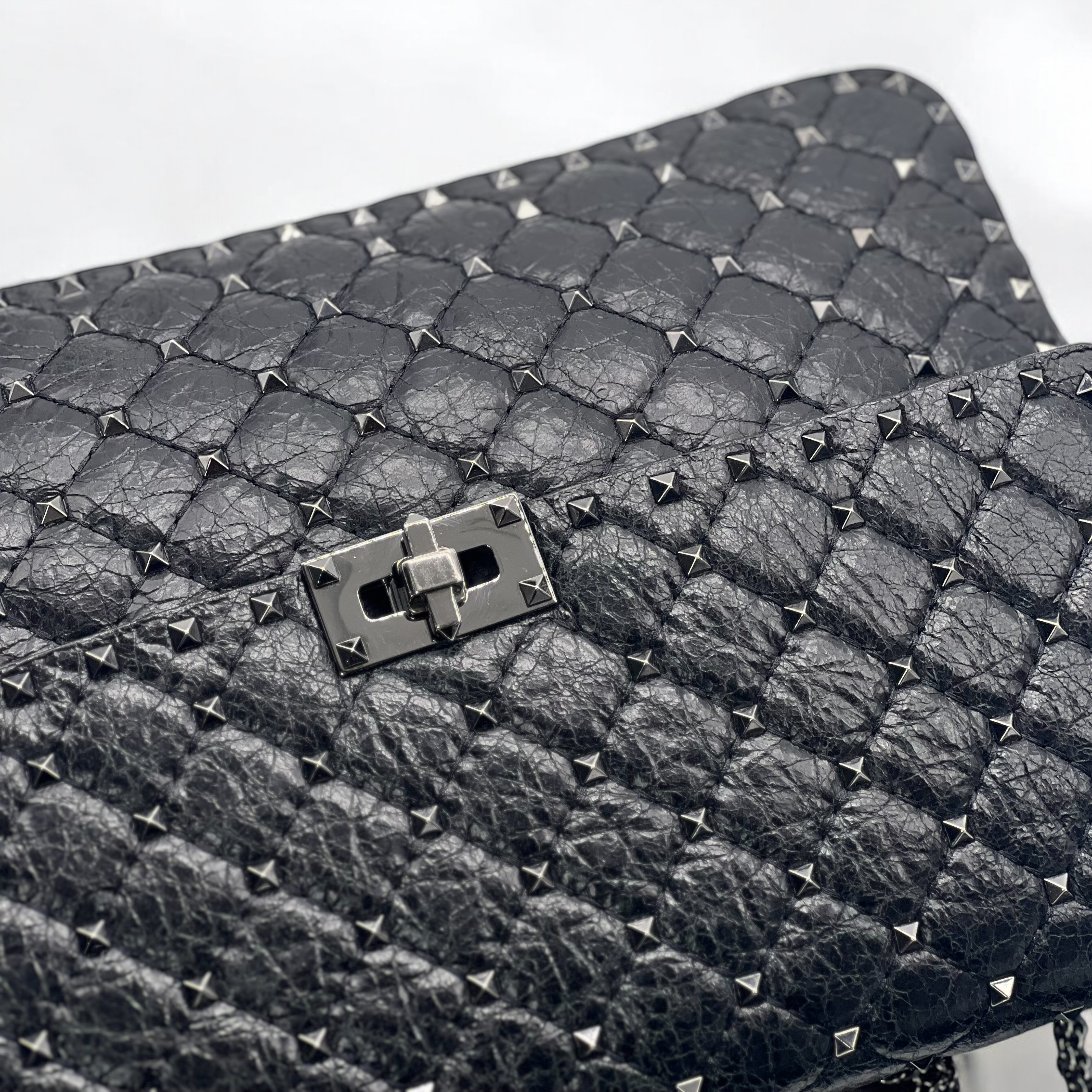 Sac bandoulière Rockstud Valentino GM noir – Image 7