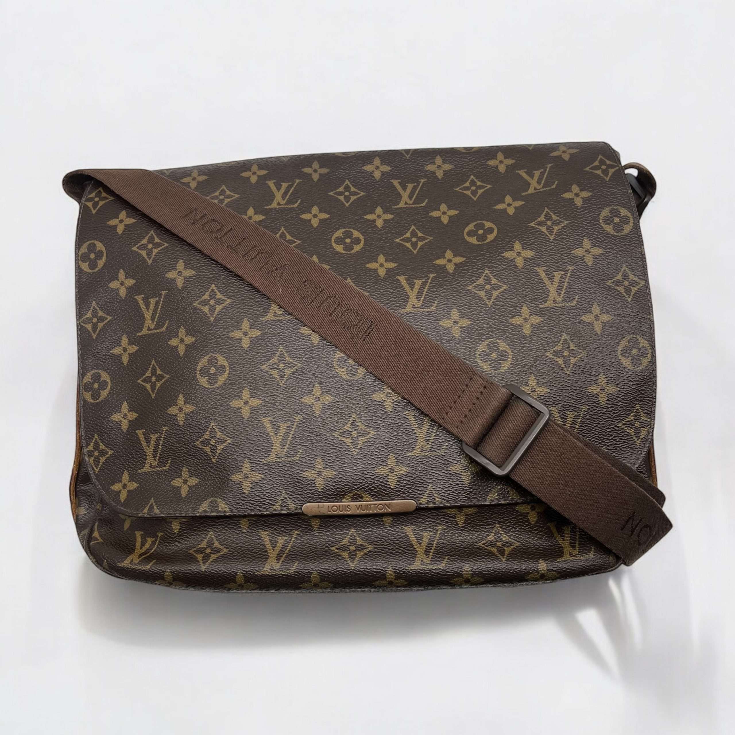 Sac bandoulière Louis Vuitton Messenger marron – Image 2