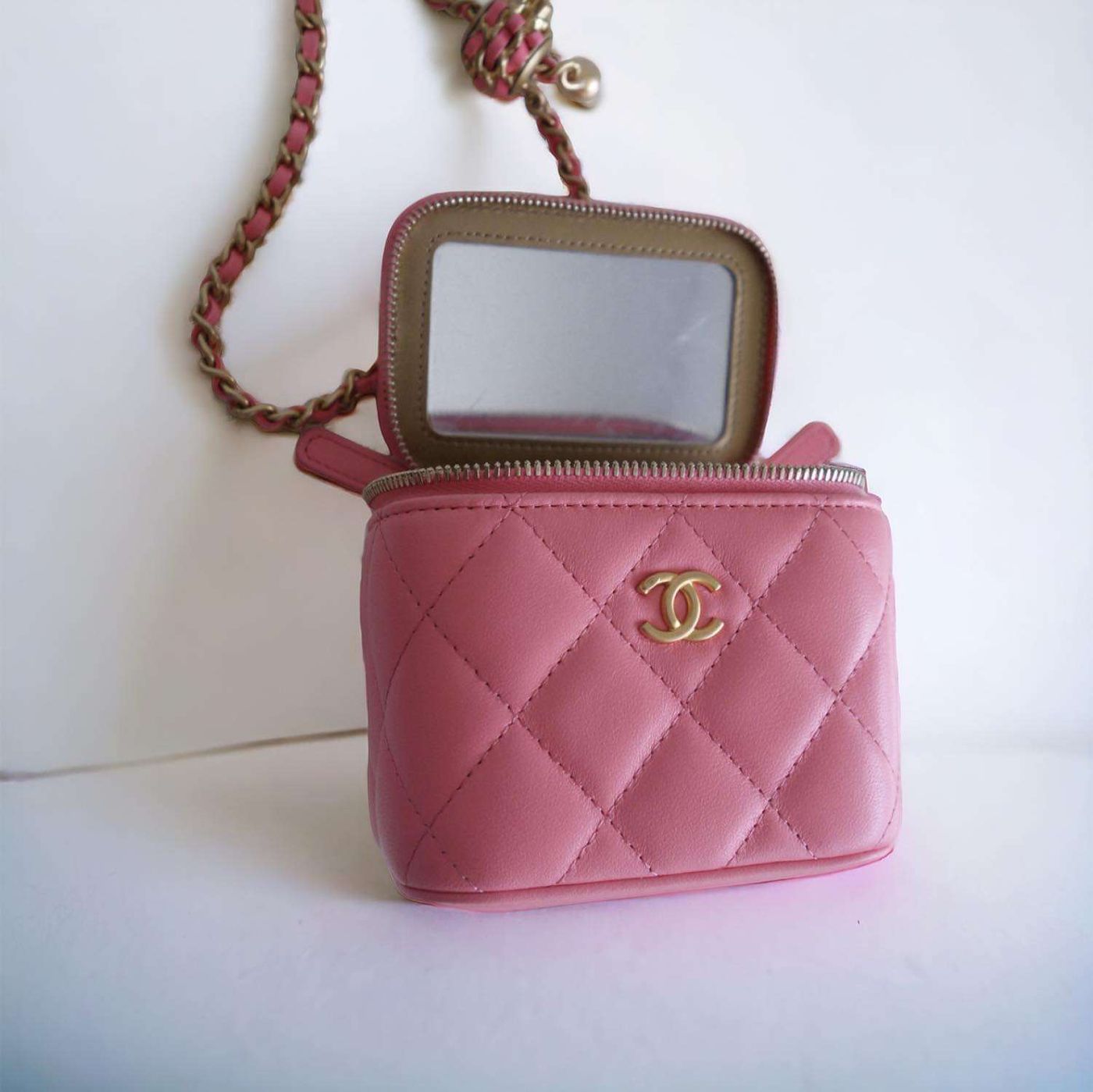 Sac Chanel mini rose – Image 7