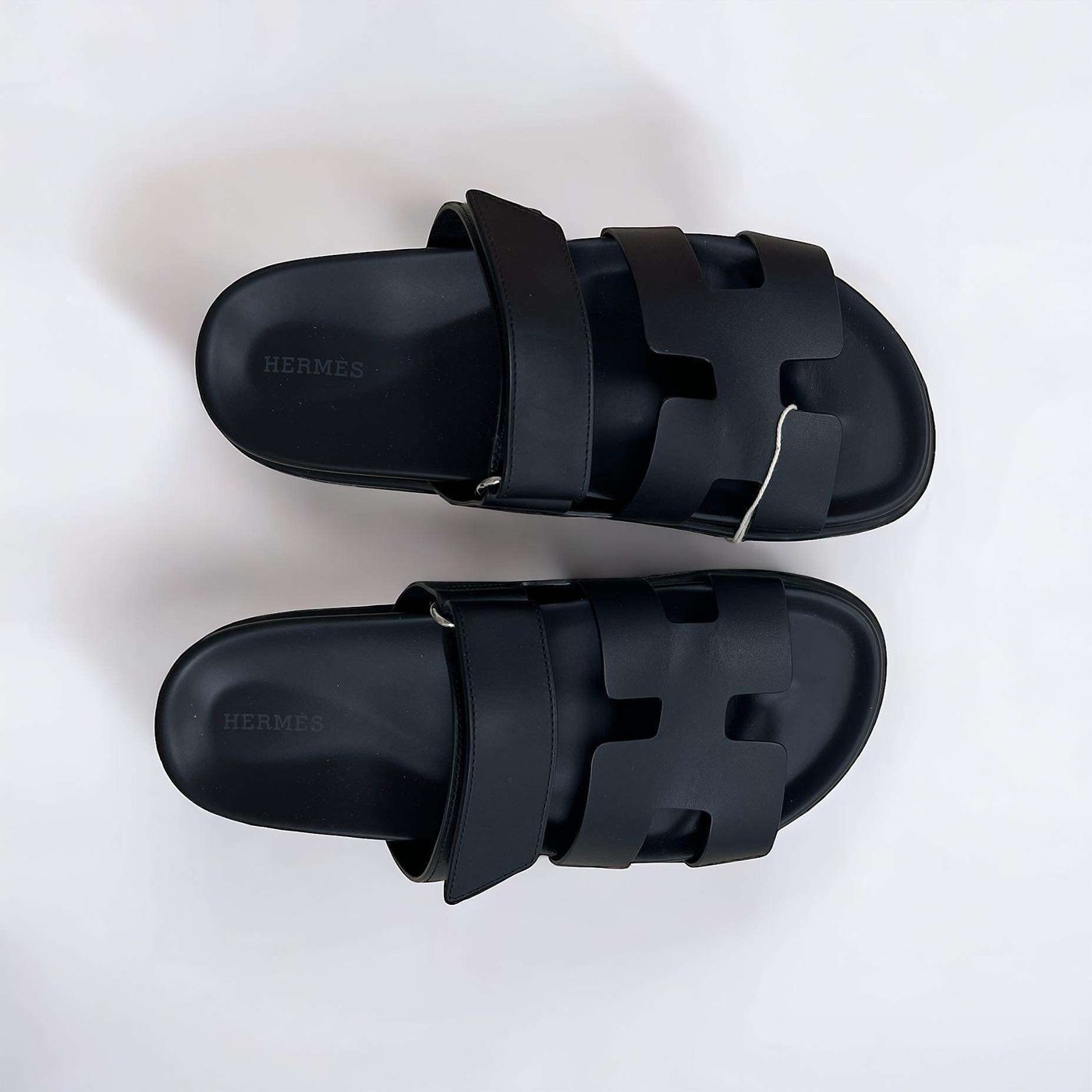 Sandales Chypre Hermès noir 39 – Image 4