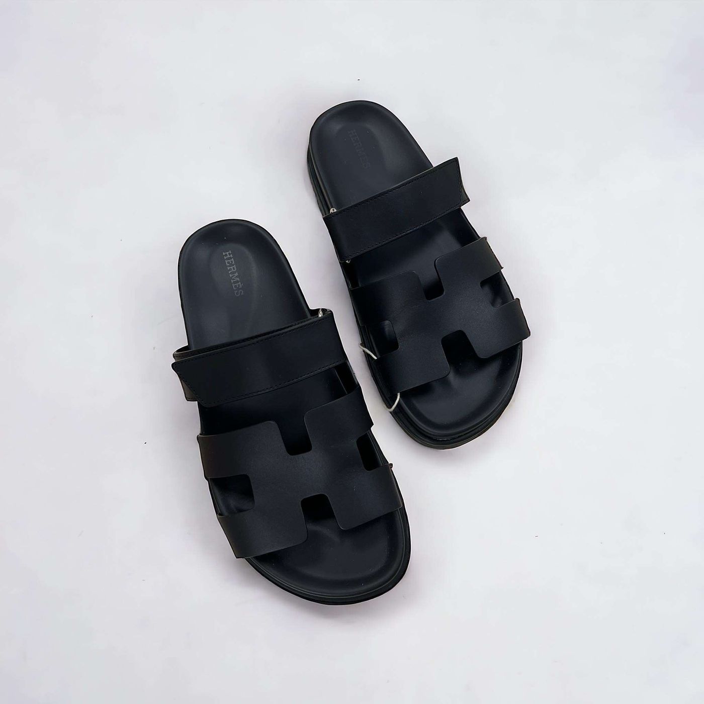 Sandales Chypre Hermès noir 39 – Image 3