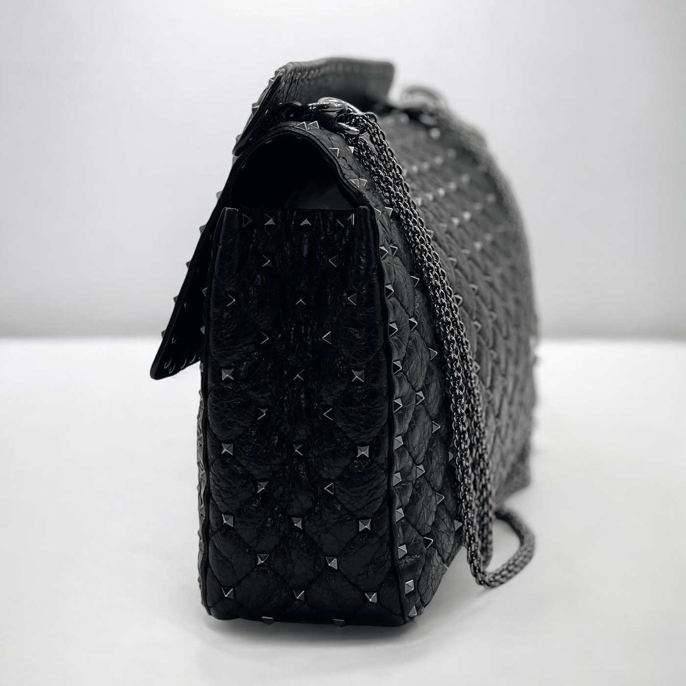 Sac bandoulière Rockstud Valentino GM noir – Image 9