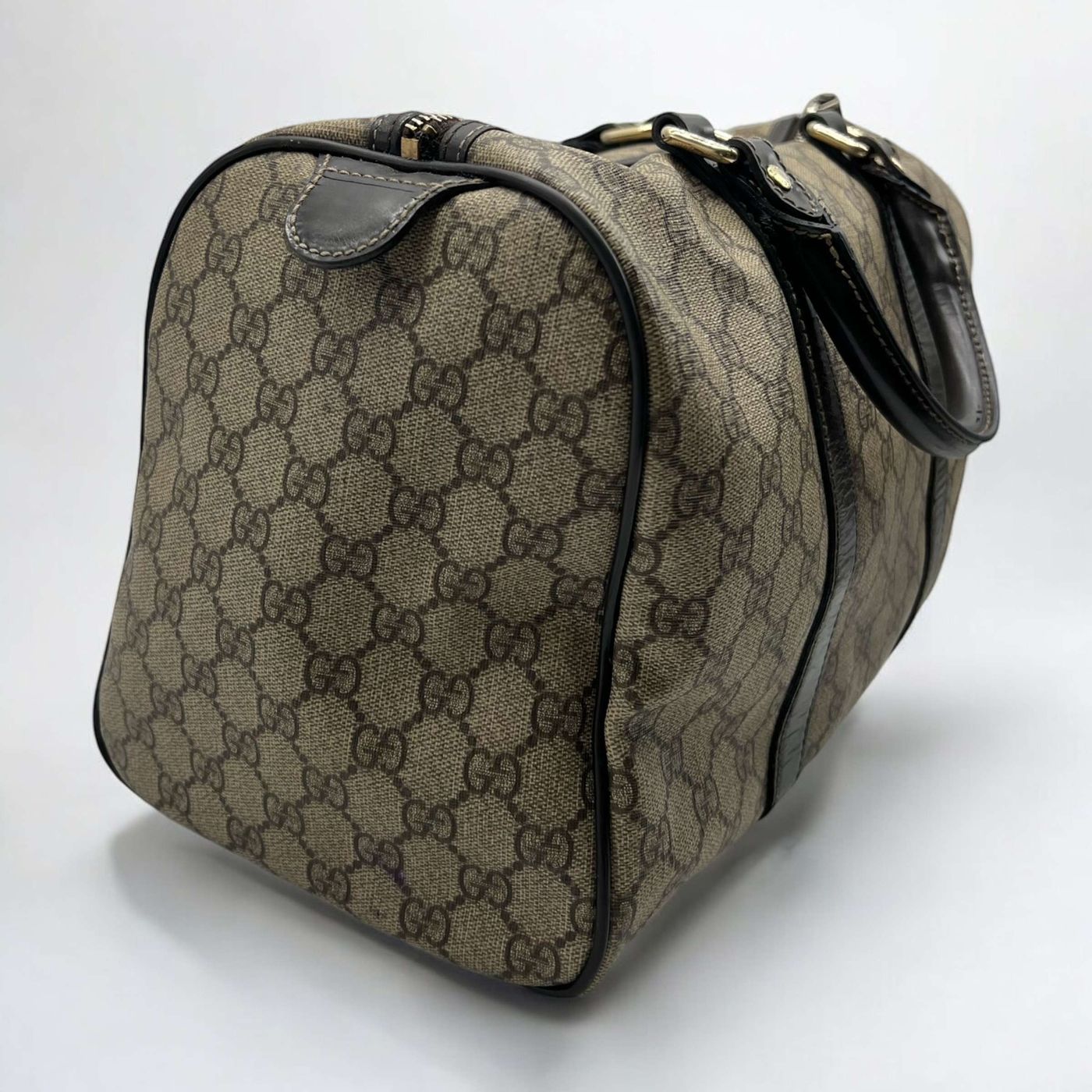 Sac à main Gucci Boston en toile monogram – Image 7