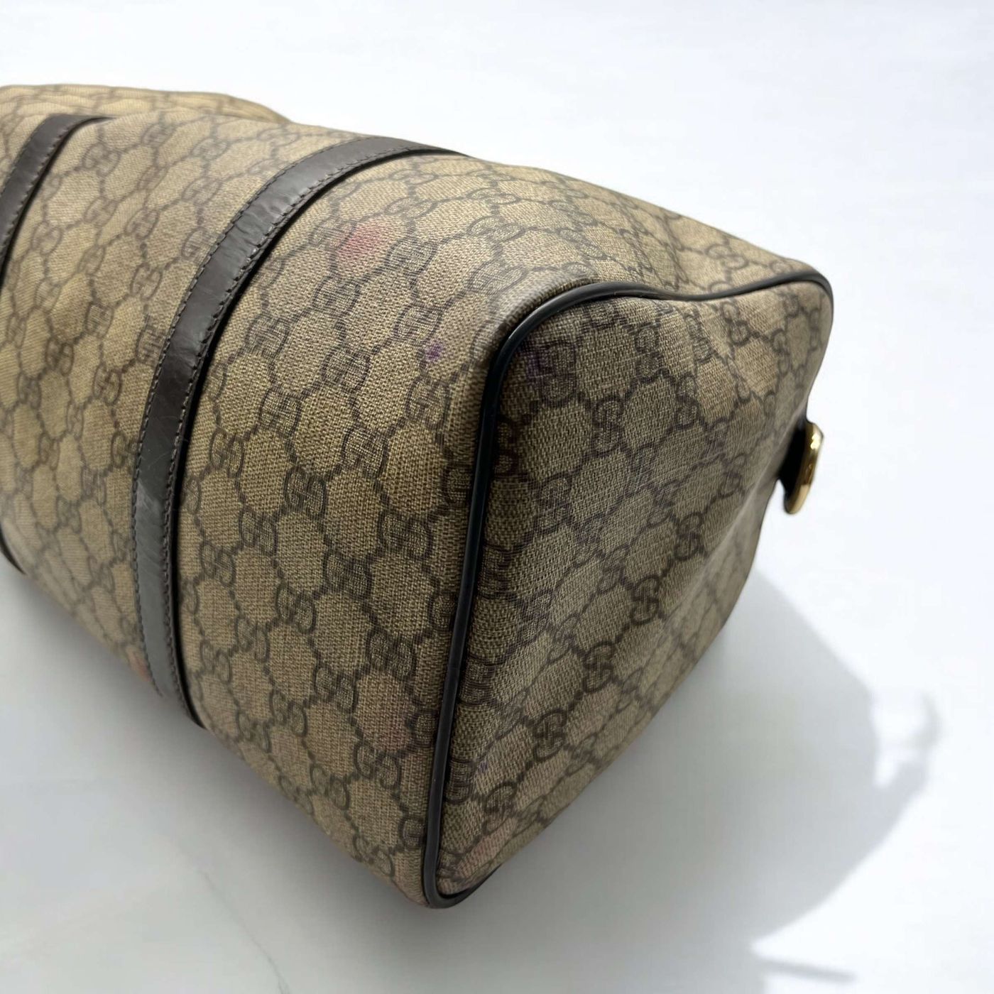 Sac à main Gucci Boston en toile monogram – Image 16