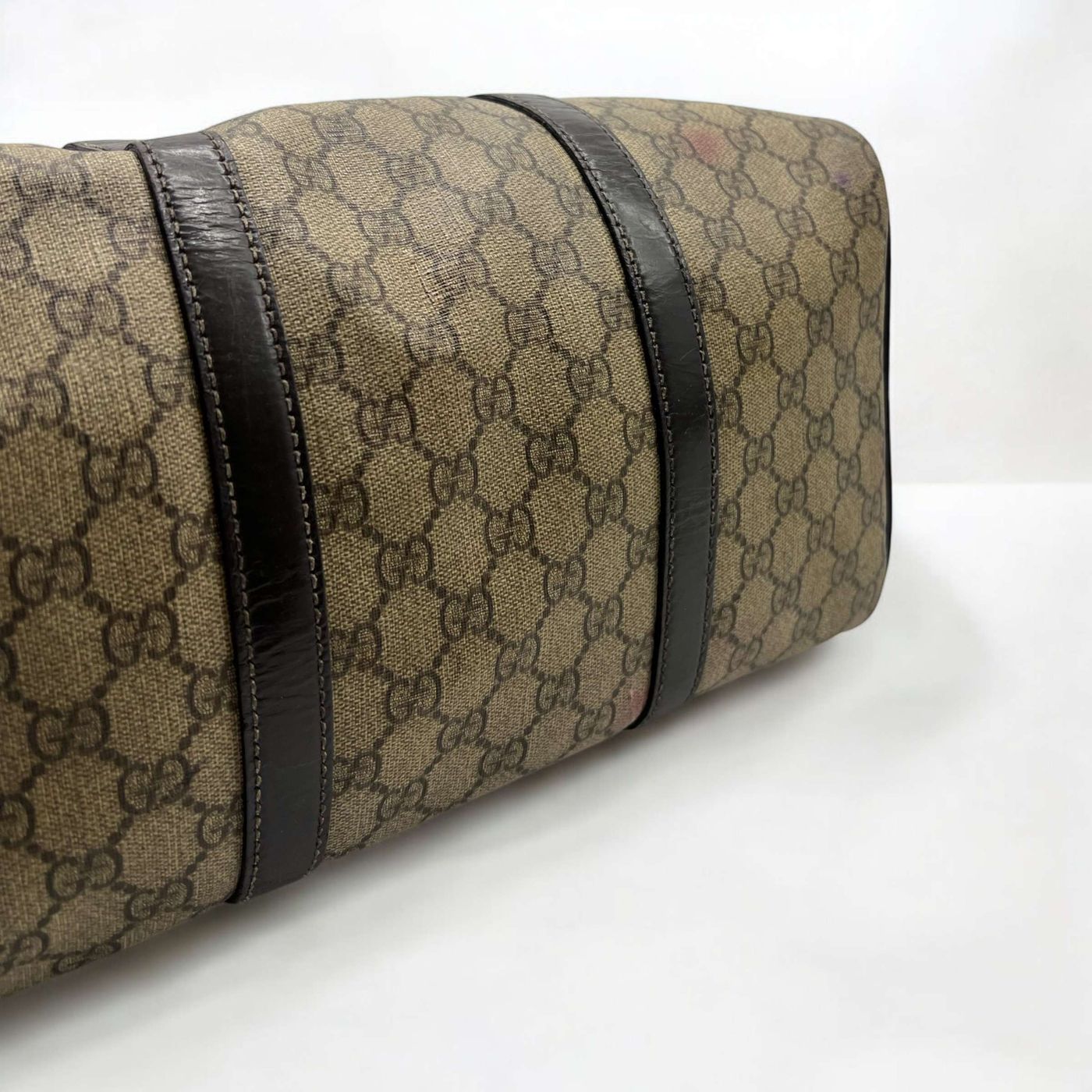 Sac à main Gucci Boston en toile monogram – Image 18