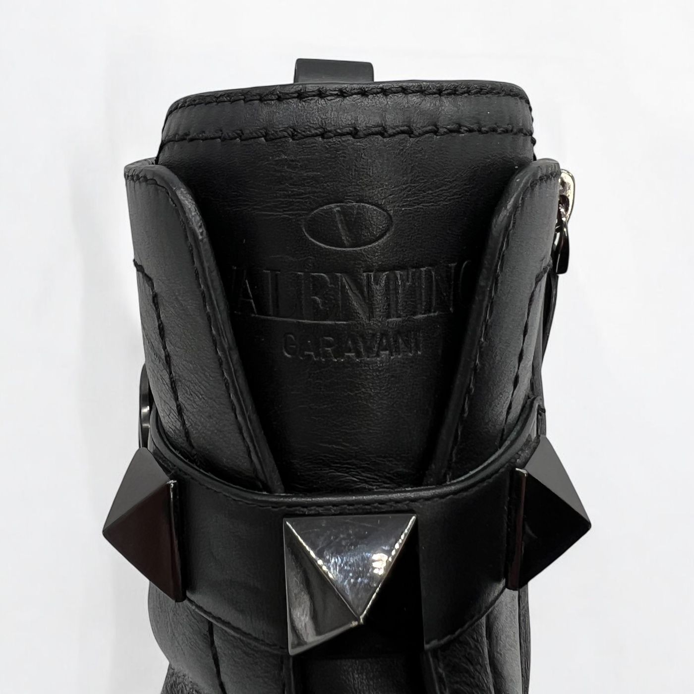Bottines Valentino Roman stud noir – Image 9