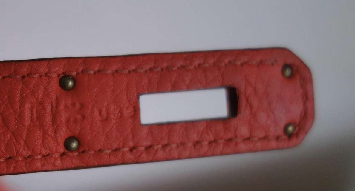 Sac Hermès Birkin 35 capucine – Image 11