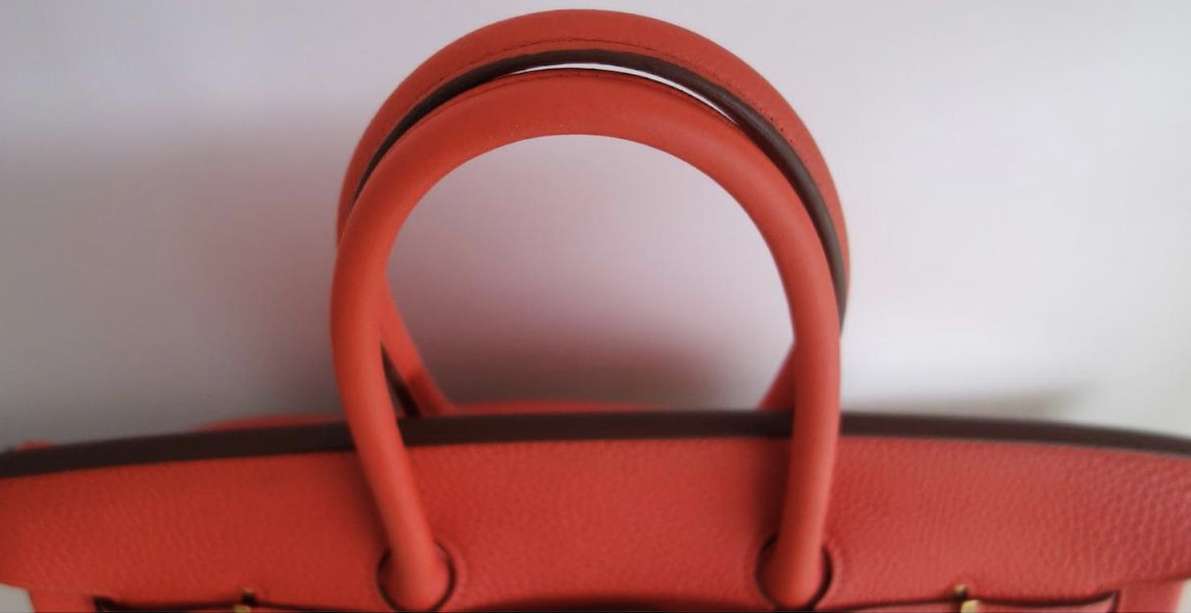 Sac Hermès Birkin 35 capucine – Image 12