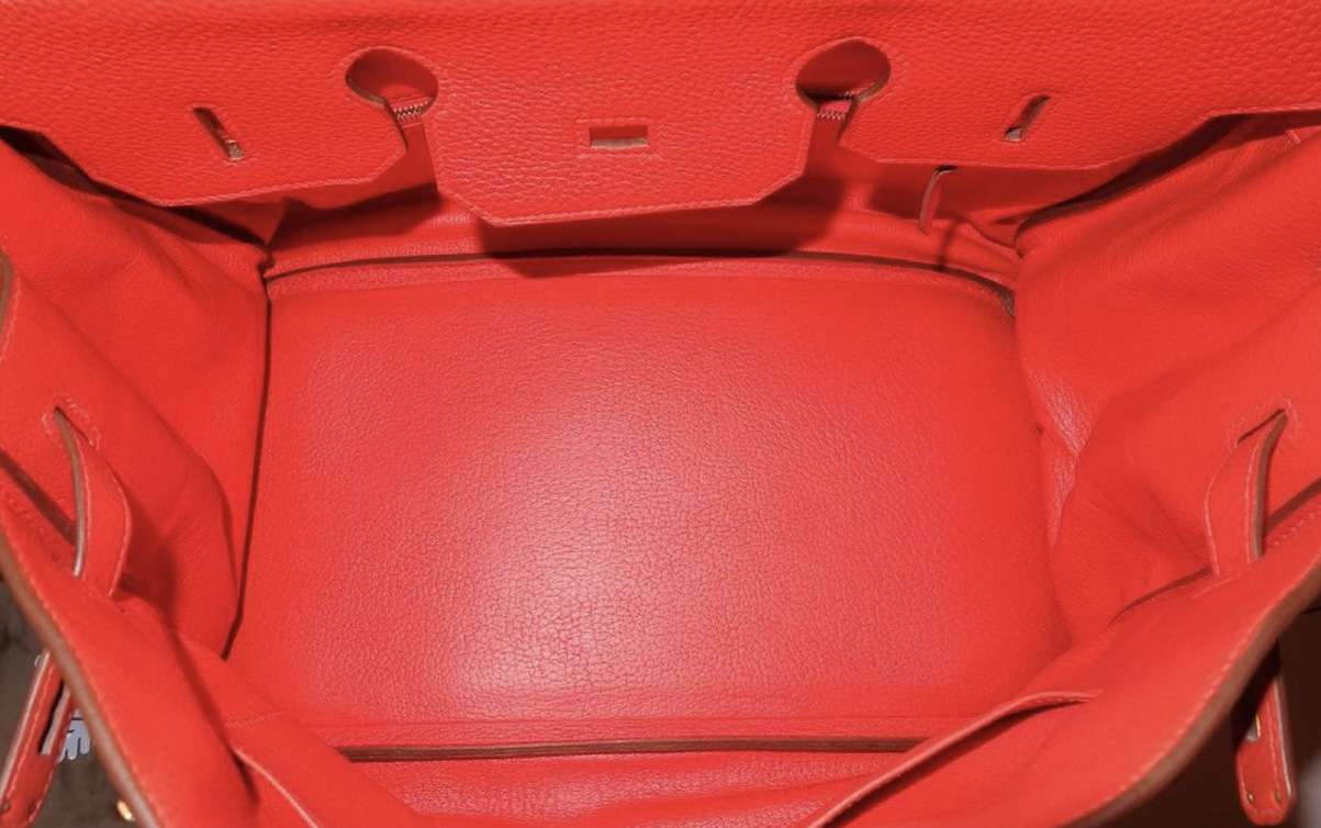 Sac Hermès Birkin 35 capucine – Image 10