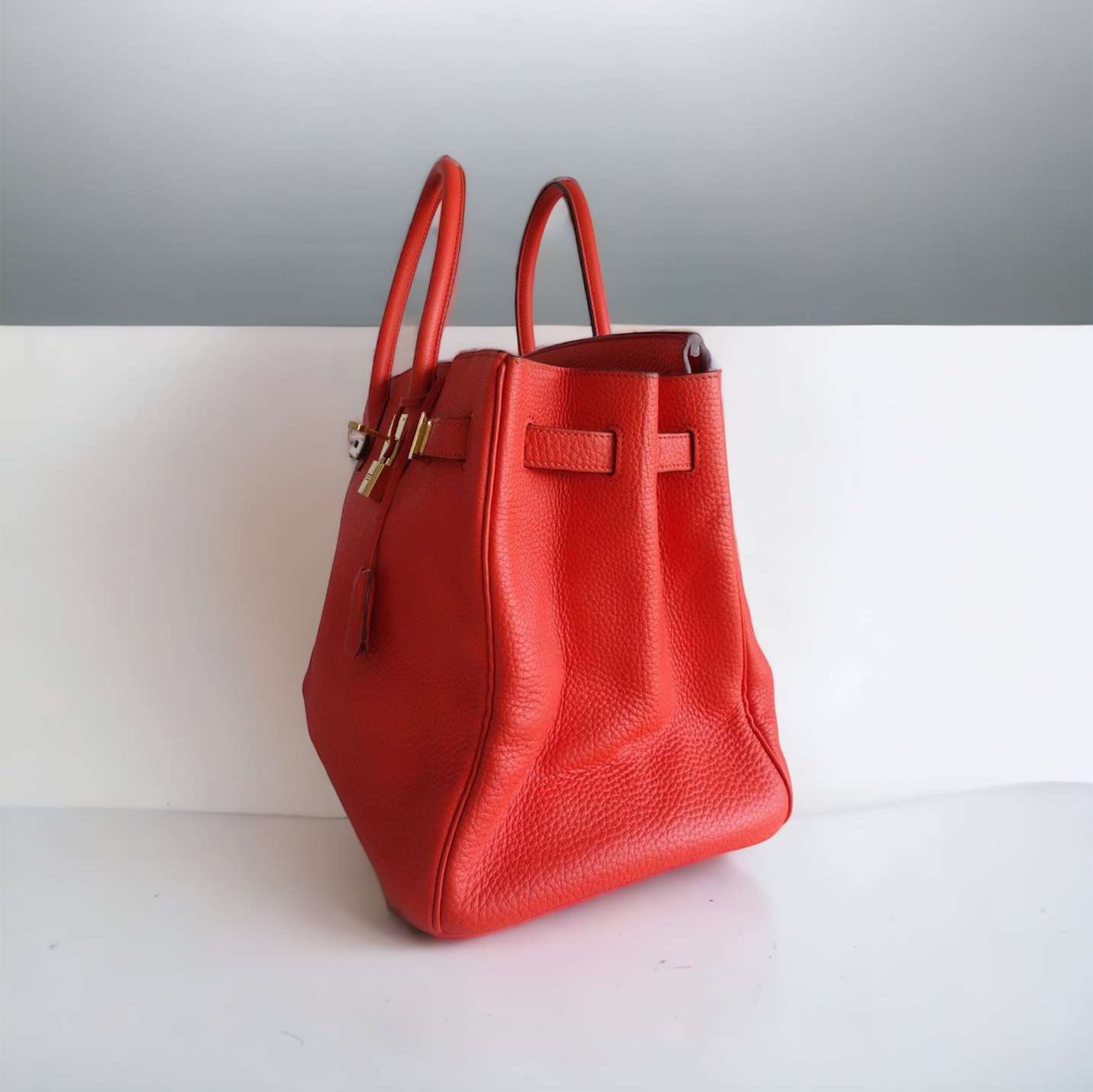 Sac Hermès Birkin 35 capucine – Image 7