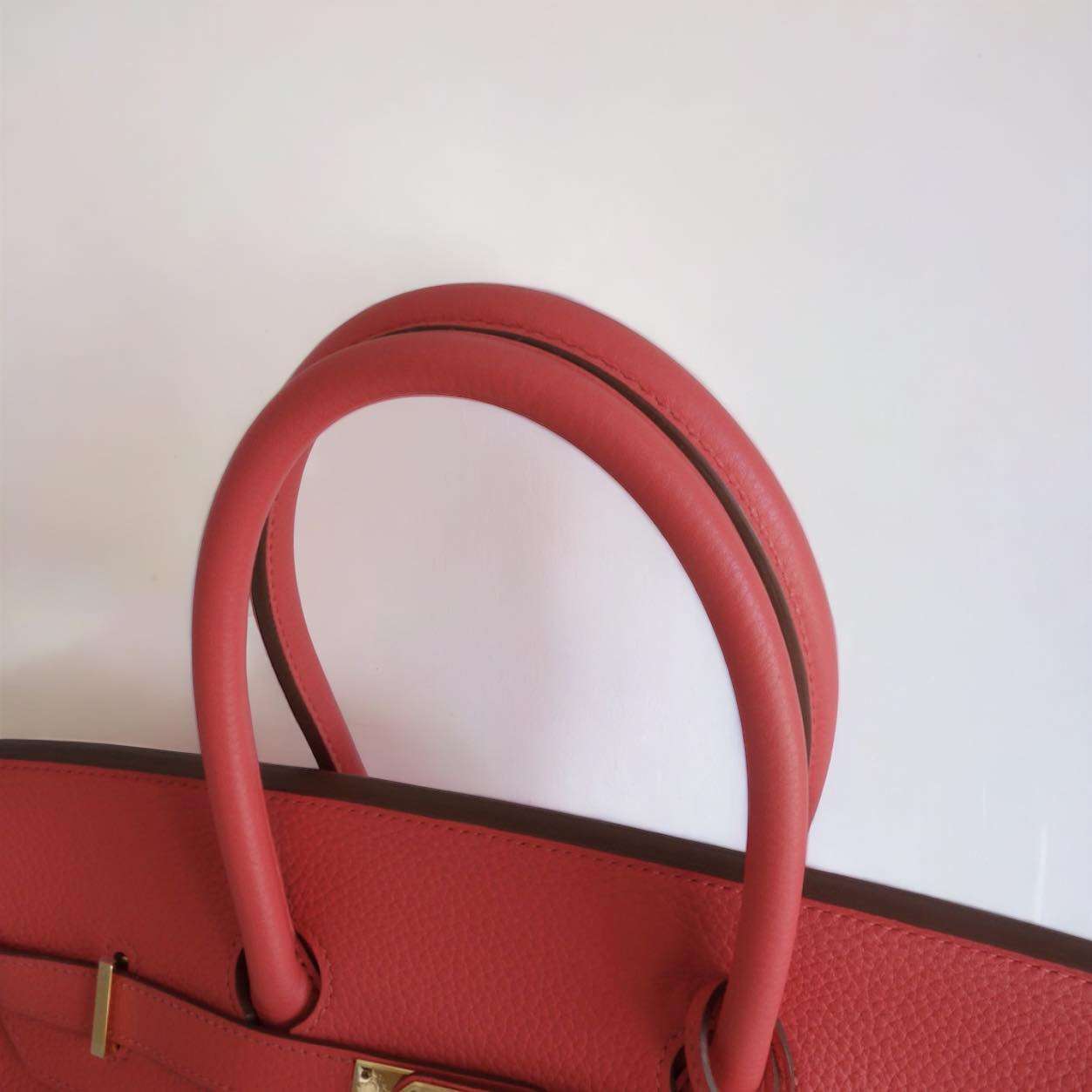 Sac Hermès Birkin 35 Rose Jaipur – Image 9