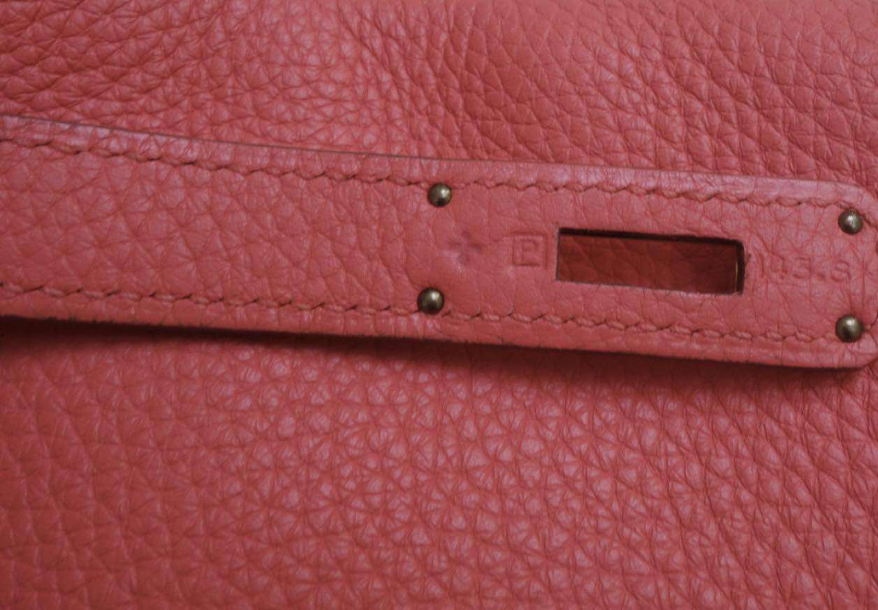 Sac Hermès Birkin 35 Rose Jaipur – Image 13