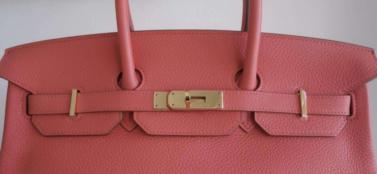 Sac Hermès Birkin 35 Rose Jaipur – Image 12