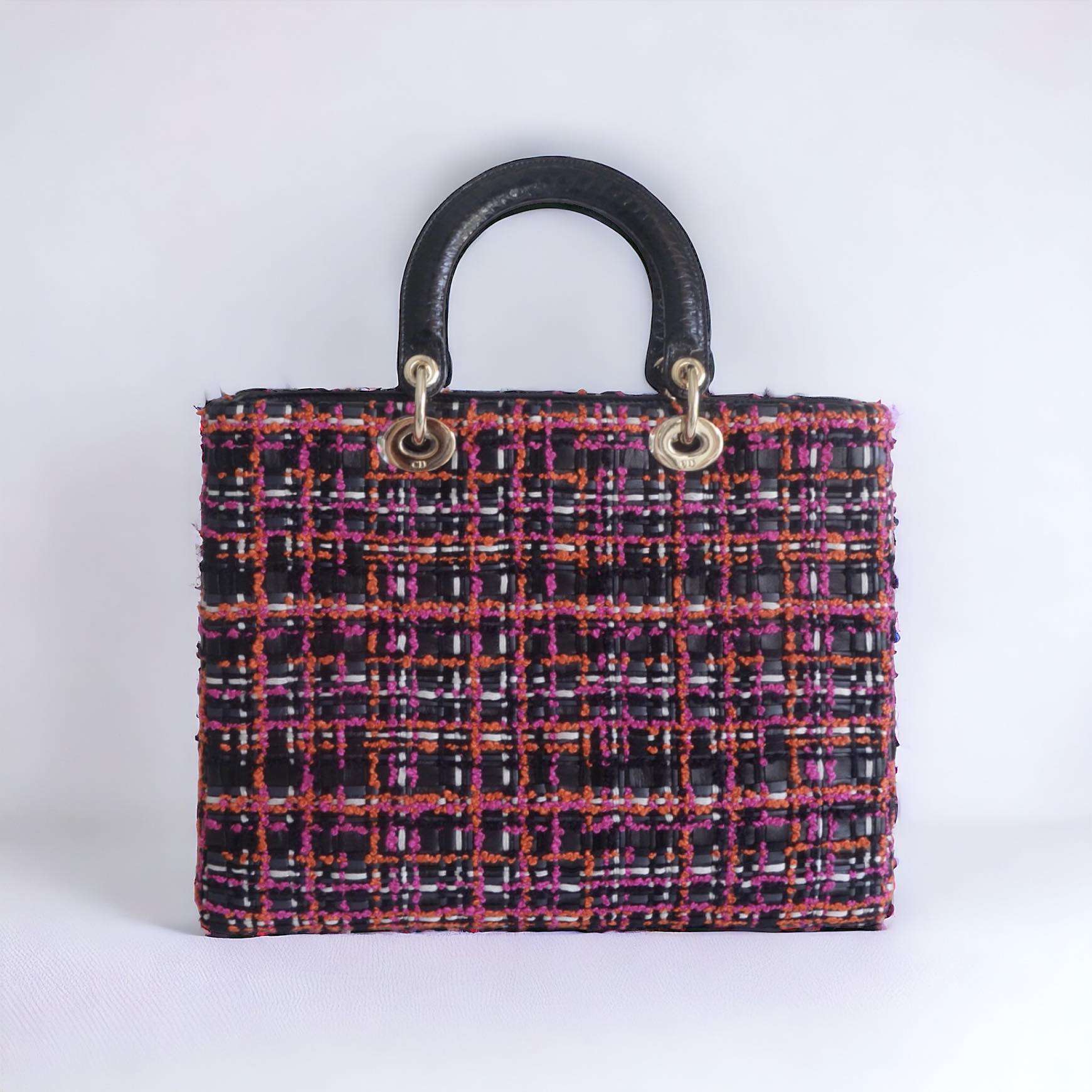Sac Lady Dior tweed – Image 4