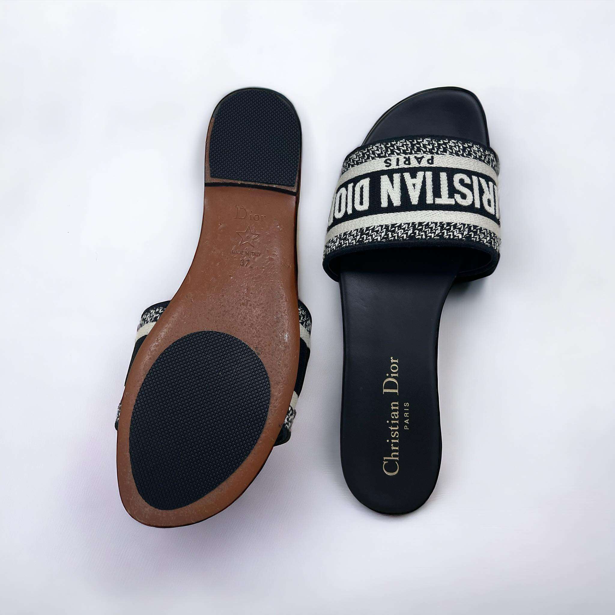 Sandales Dway 37 Dior Toile – Image 8