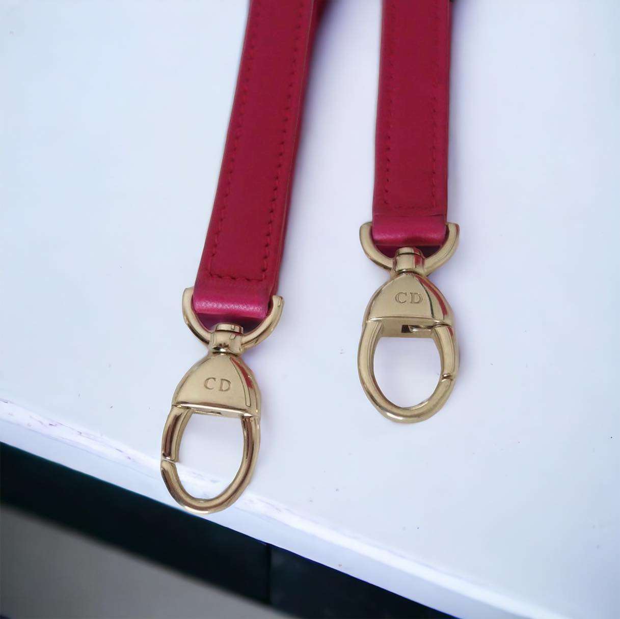 Sac Lady Dior rose – Image 12