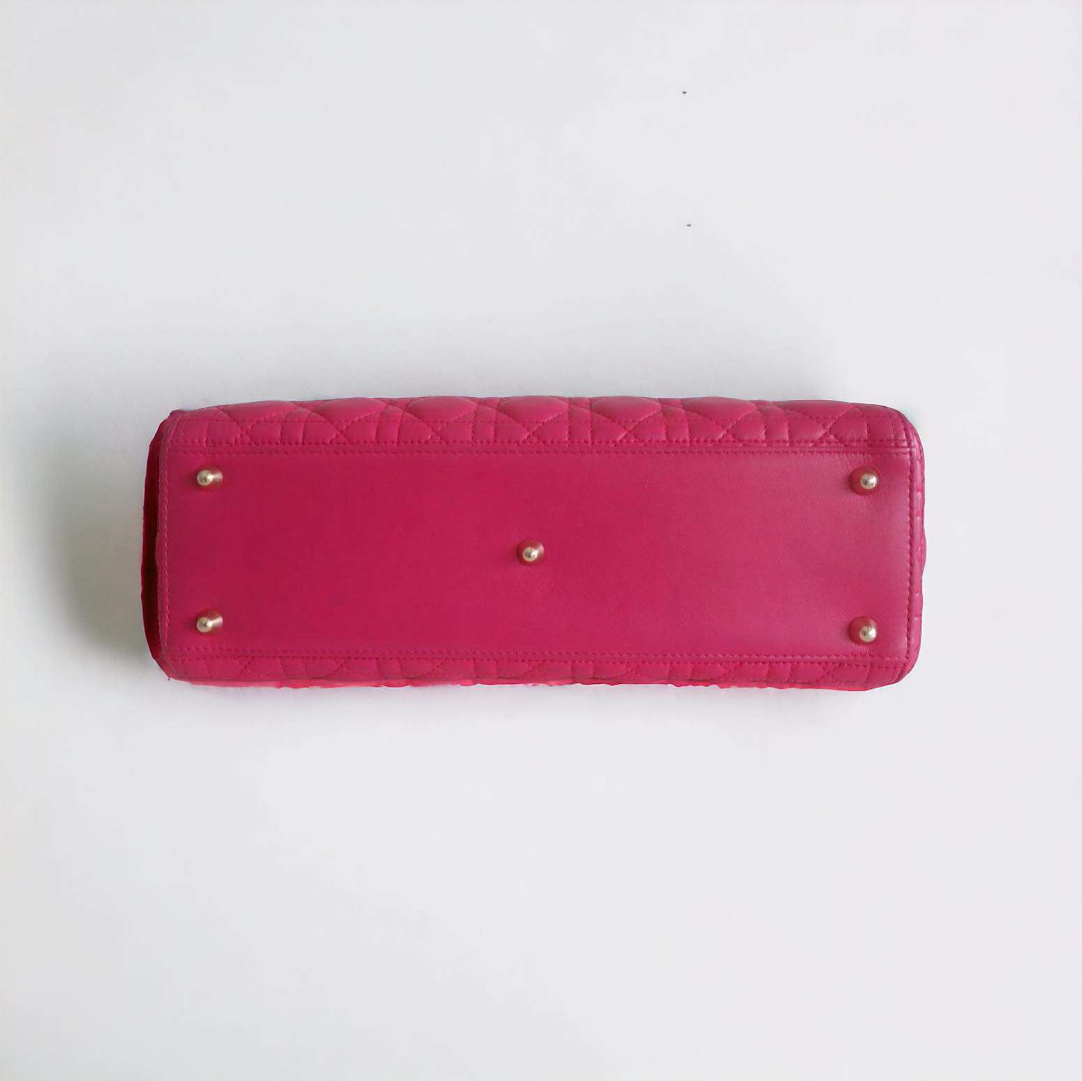 Sac Lady Dior rose – Image 6