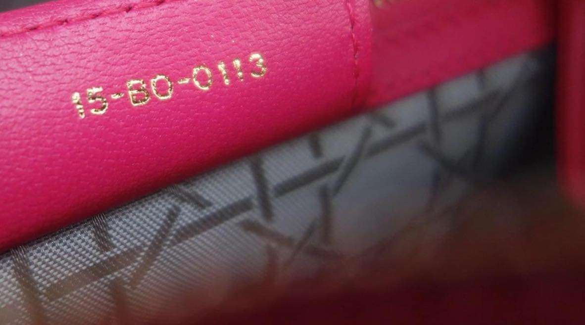 Sac Lady Dior rose – Image 10