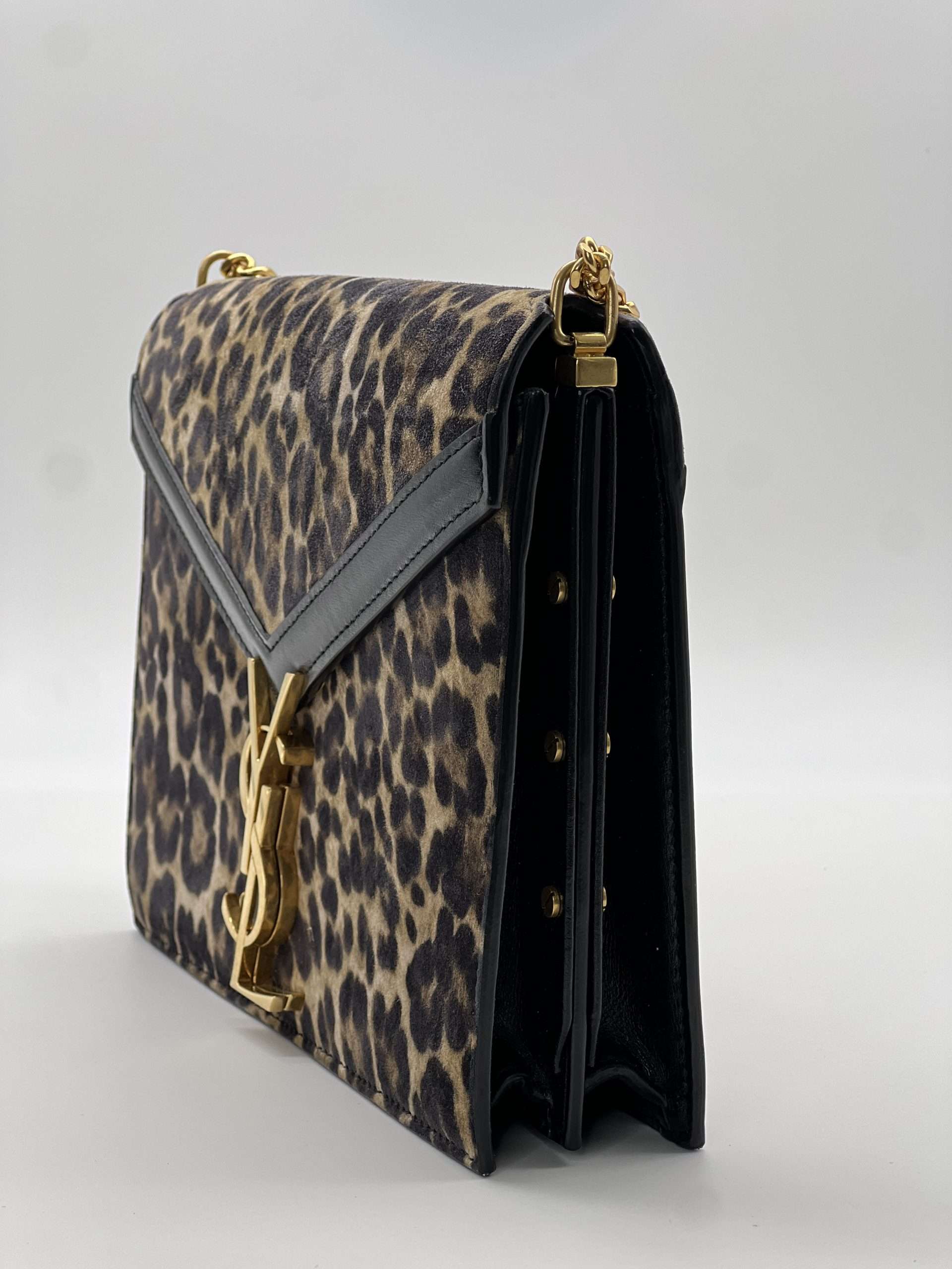 Sac Cassandre Saint Laurent Léopard – Image 6