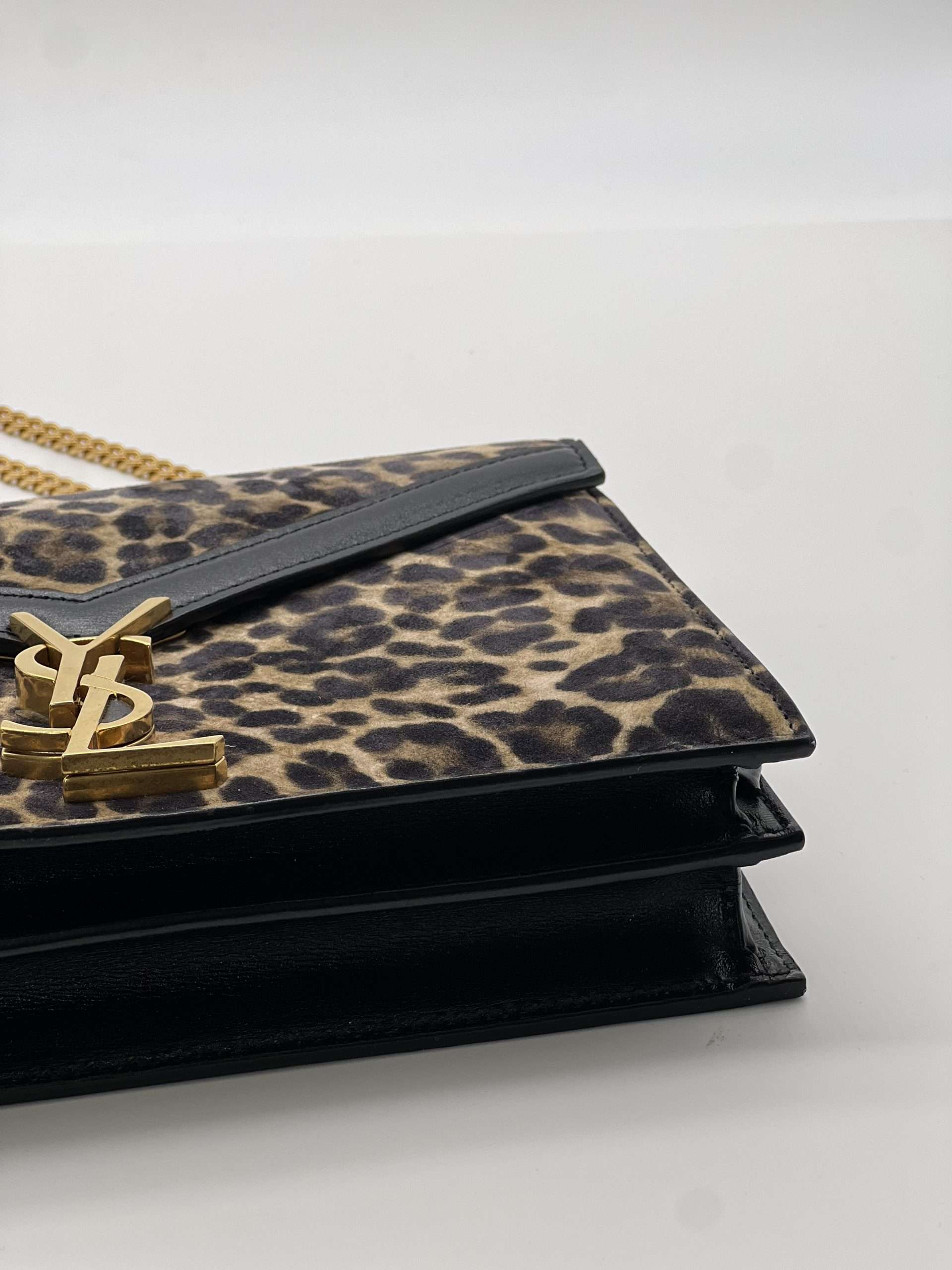 Sac Cassandre Saint Laurent Léopard – Image 15