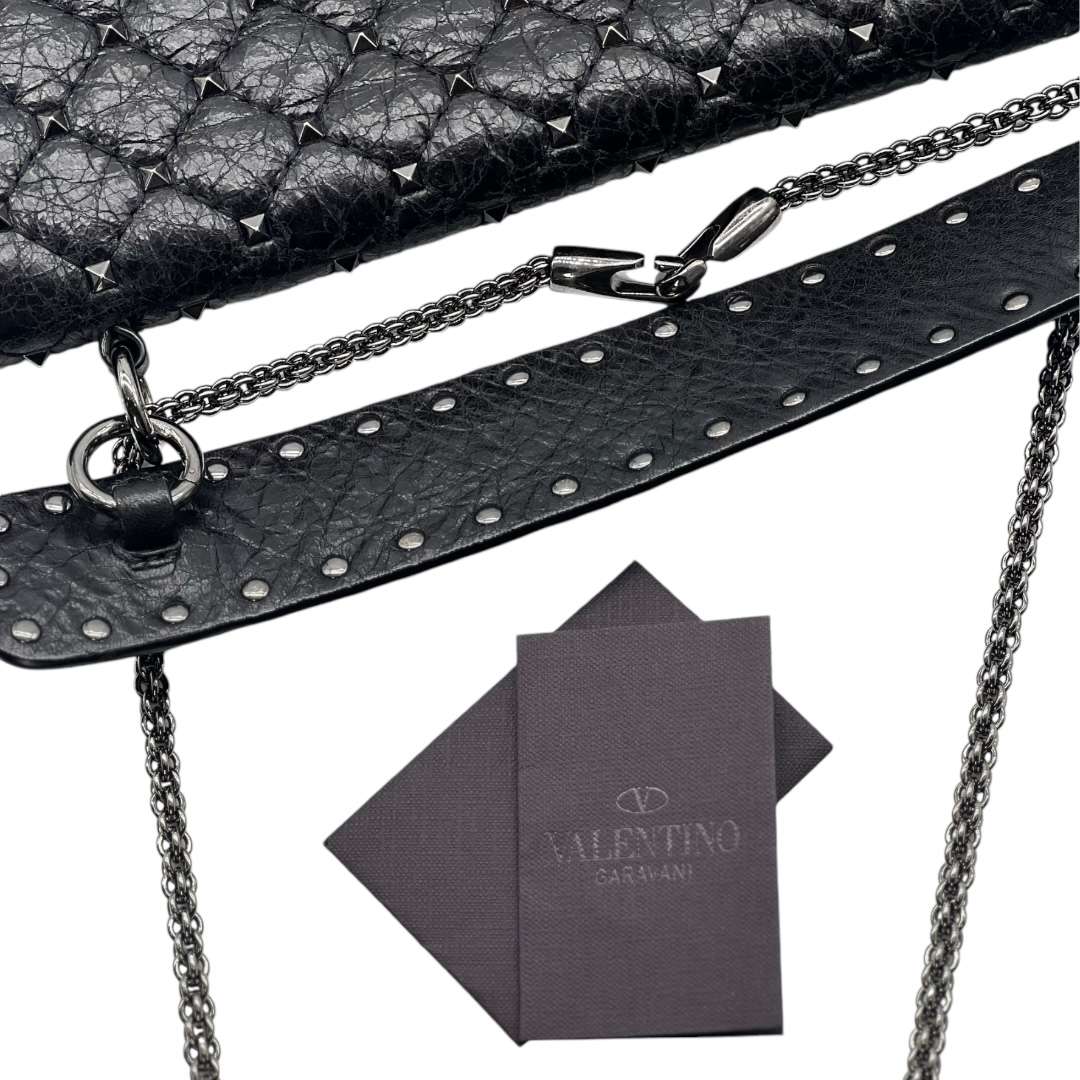 Sac bandoulière Rockstud Valentino GM noir – Image 20