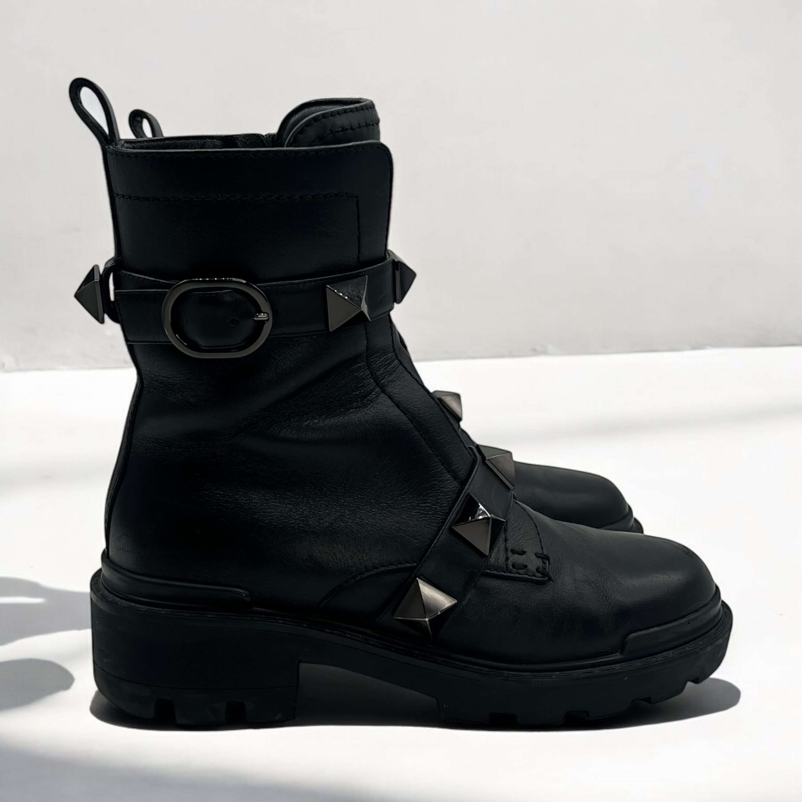 Bottines Valentino Roman stud noir – Image 4