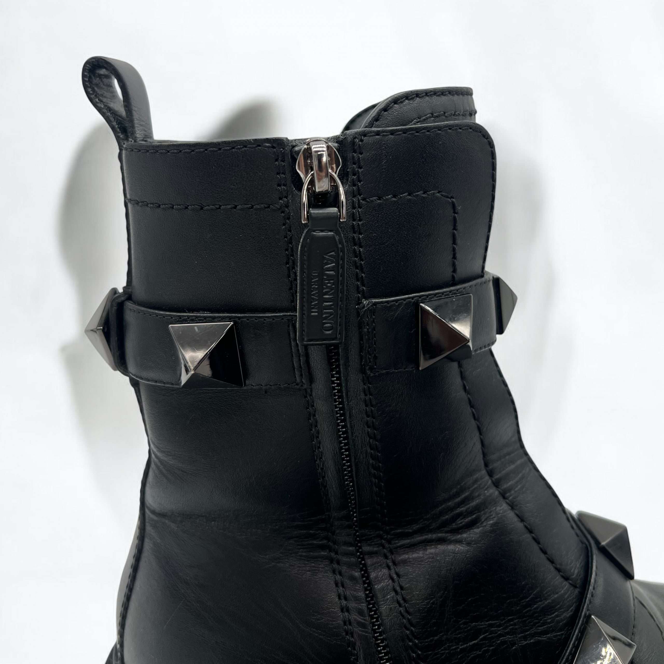 Bottines Valentino Roman stud noir – Image 8