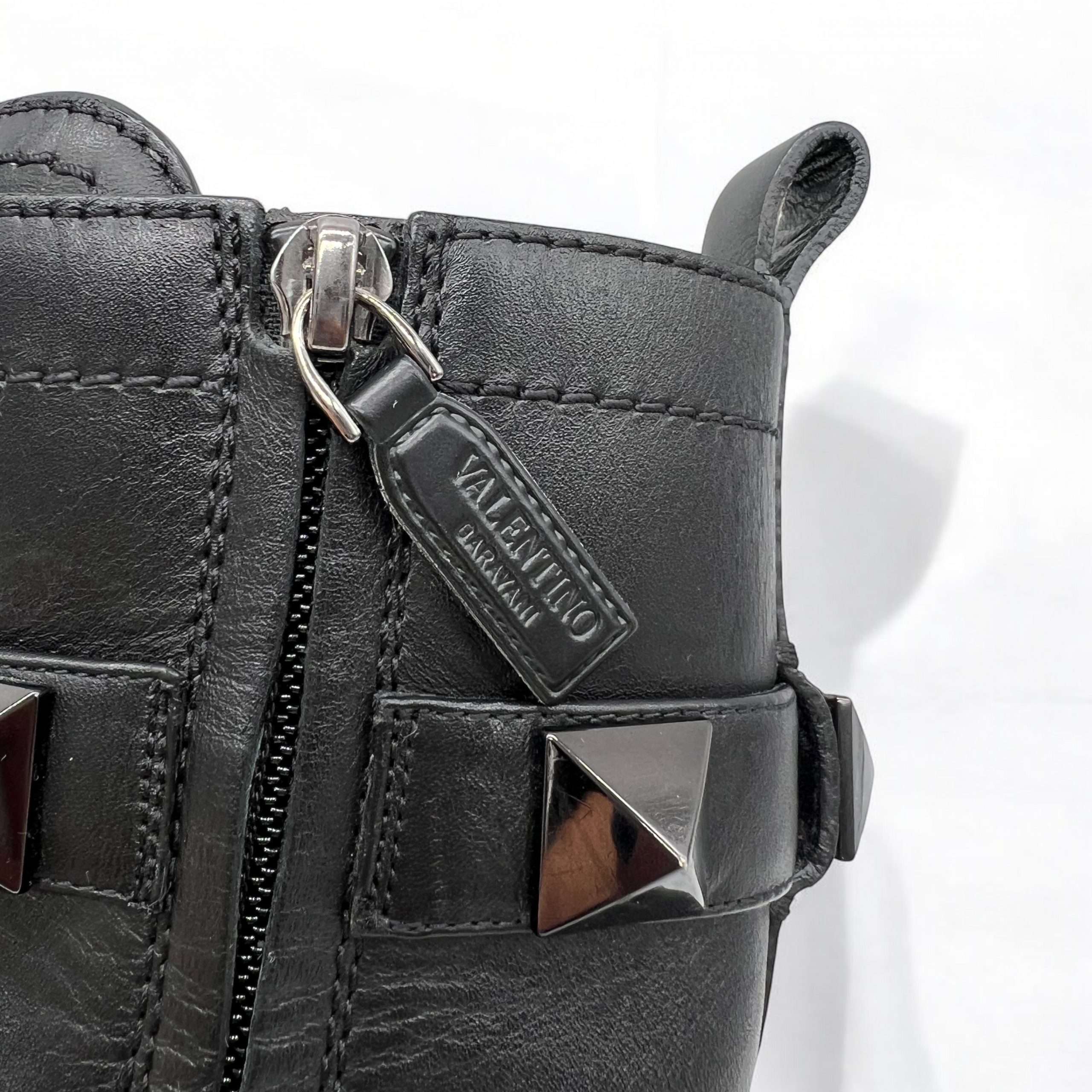 Bottines Valentino Roman stud noir – Image 10