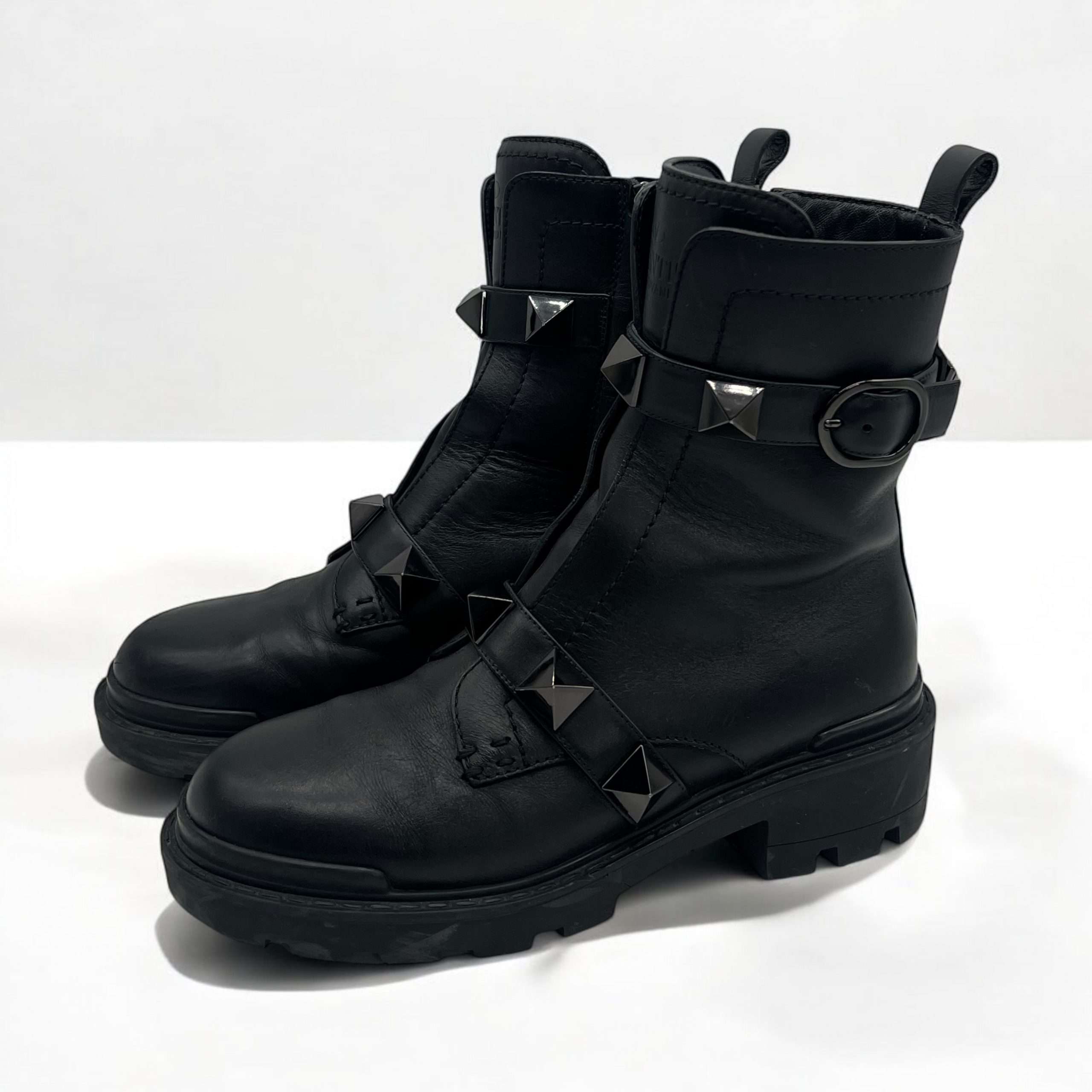 Bottines Valentino Roman stud noir – Image 6
